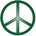 Peace Sign Cutout<br><div class="desc">Did you know that the photo sculpture section makes cut out ornaments, pins, key rings, magnets in acrylic too? I ordered this one. Perfect for your tree, fridge, great purse charms, to wear on a belt loop or hang from your rear view mirror. This will be red on the front...</div>