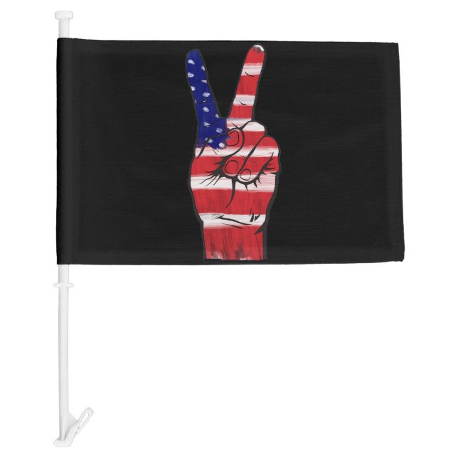 Peace Sign Flag Colors (Front)