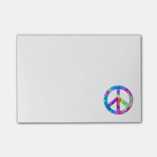 Peace Sign Fractal Post-it Notes