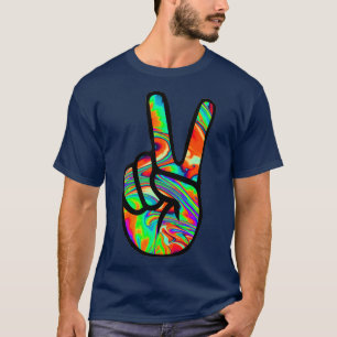 Peace Sign Graphic Art Designs 5 T-Shirt