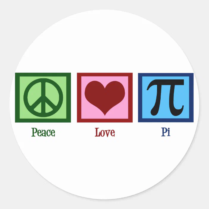'Peace Sign' Sticker Sheet Sacred Symbols Vinyl Decals Love 2 inch 