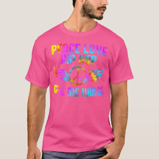 Peace Sign Hip-Hop Saying Rapper Peace Love Hip-Ho T-Shirt