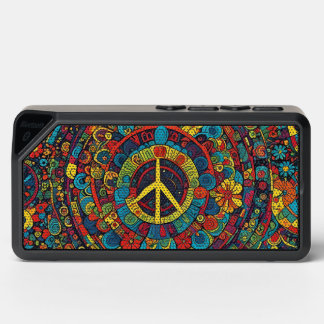 Peace Sign, Hippie Bluetooth Speaker