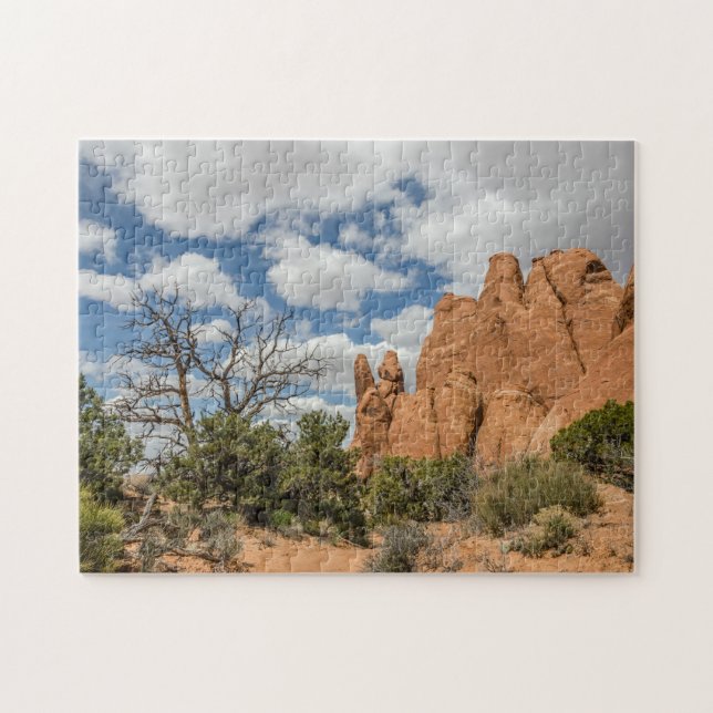 Peace Sign in Arches National Park Jigsaw Puzzle (Horizontal)