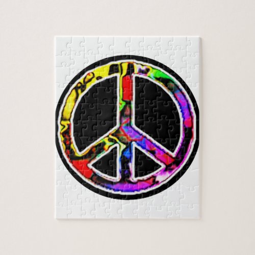 Peace Sign Jigsaw Puzzle