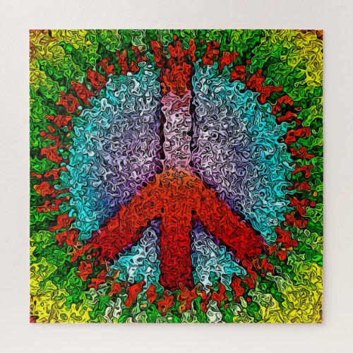 Peace Sign Jigsaw Puzzle