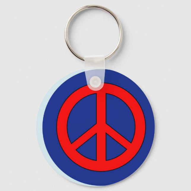 PEACE SIGN KEYCHAIN (Front)
