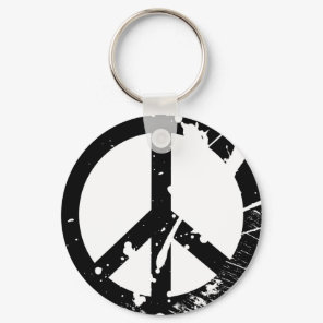 Peace Sign Keychain