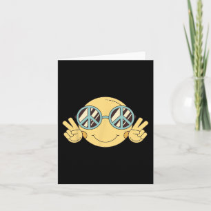 PEACE SIGN LOVE 60s 70s Groovy Hippie Costume Hall Card