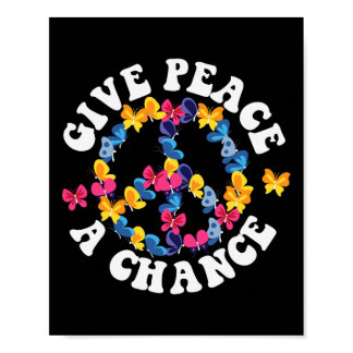 Peace Sign Love 60s 70s Tie Dye Hippie Halloween C