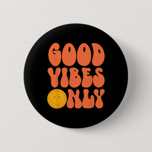 Peace Sign Love 60s 70s Tie Dye Hippie Halloween C Button