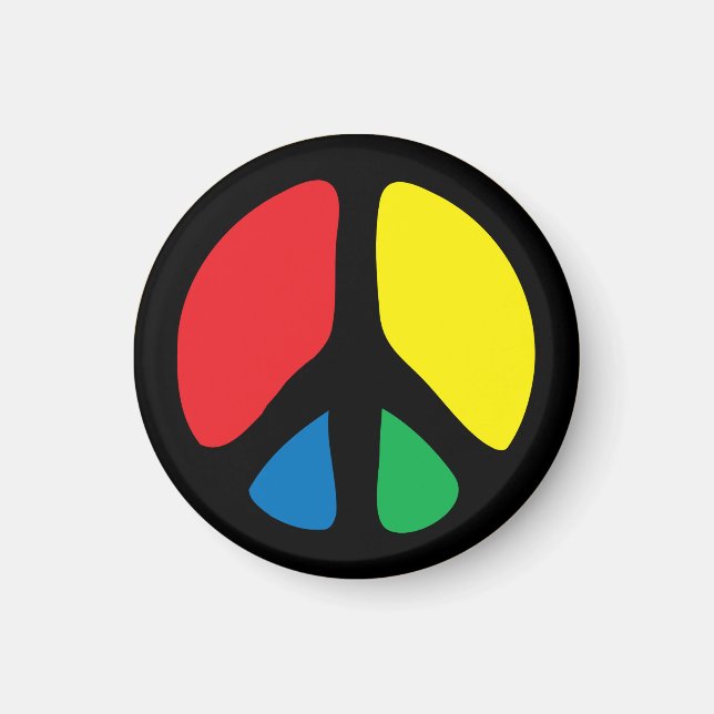 Peace Sign Magnet (Front)