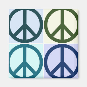 Peace Sign Magnet