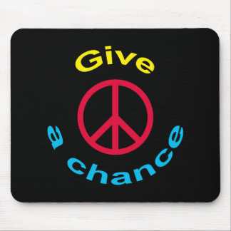 Peace Sign Mouse Pad