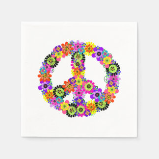 Peace Sign Napkins
