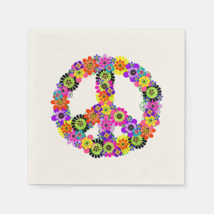 Peace Sign Napkins