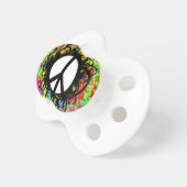 Peace Sign Pacifier (Front Right)