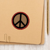 Peace Sign Patch (On Folder)