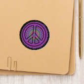 Peace Sign Patch (On Folder)