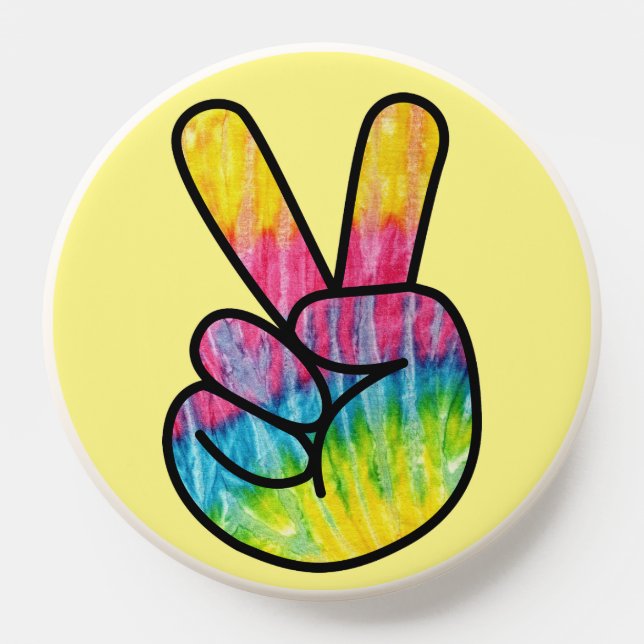 Peace sign phone grip (Popsocket)