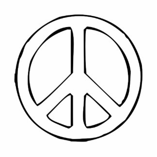 Peace Sign Photo Cut Outs