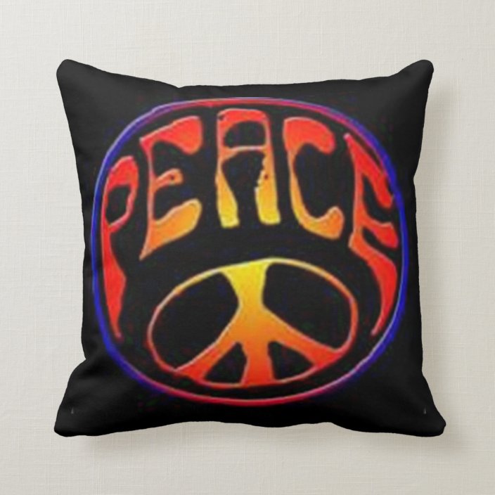 Peace Sign Pillow