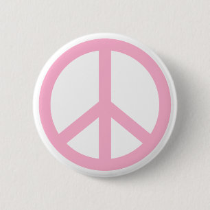 Peace Sign Pinback Button