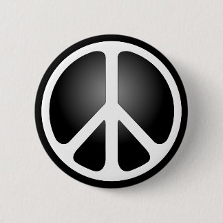 Peace Sign Pinback Button