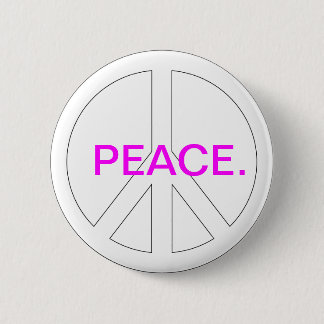 Peace Sign Pinback Button