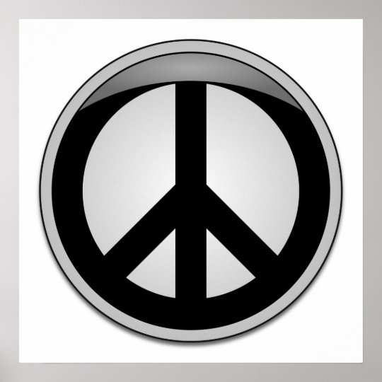 Peace sign Poster | Zazzle.com