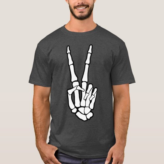 peace hand t shirt