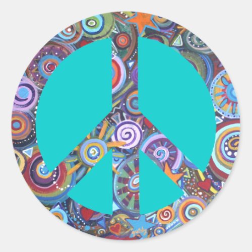 Peace Sign Sticker