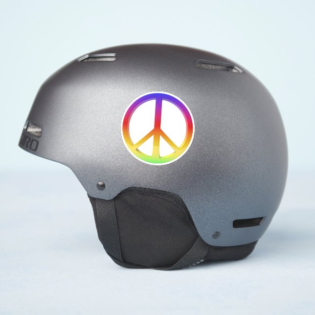 Peace Sign  Sticker (Helmet Side)