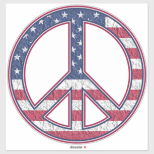 Peace Sign Sticker