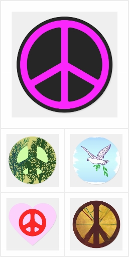 Peace Sign Stickers