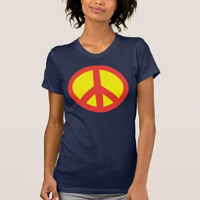 Peace Sign Super T-Shirt (Front)