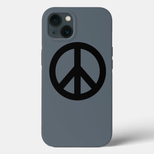 Peace Sign Symbol iPhone 13 Case