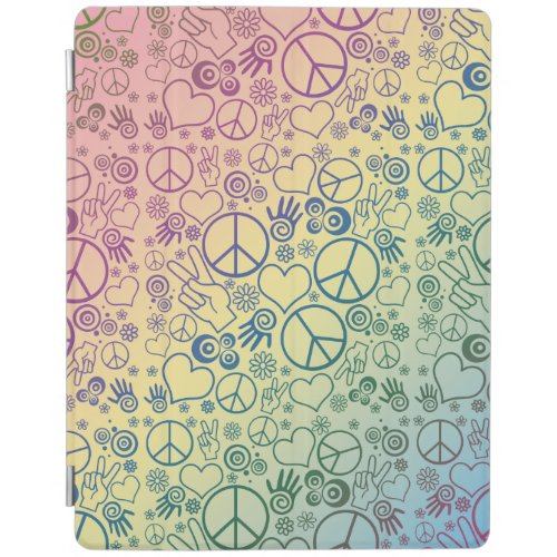 Peace Sign Symbol Rainbow iPad Smart Cover