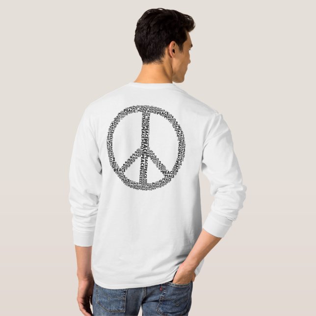 Peace sign T-Shirt (Back Full)