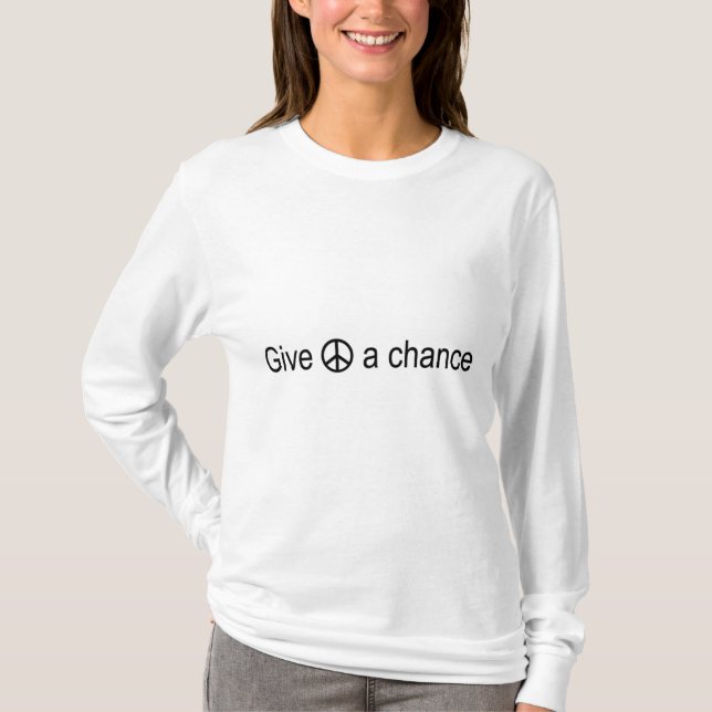 Peace Sign T-Shirt (Front)