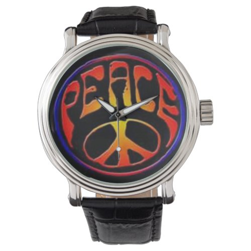 Peace Sign Watch