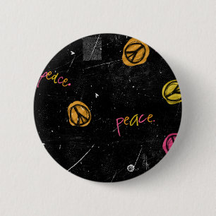 PEACE SIGNS BUTTON