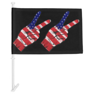 Peace Signs Flag Colors