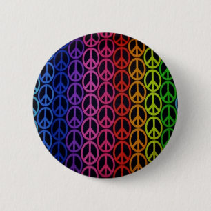 Peace Signs Pinback Button