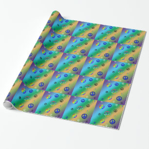 Peace Signs Wrapping Paper
