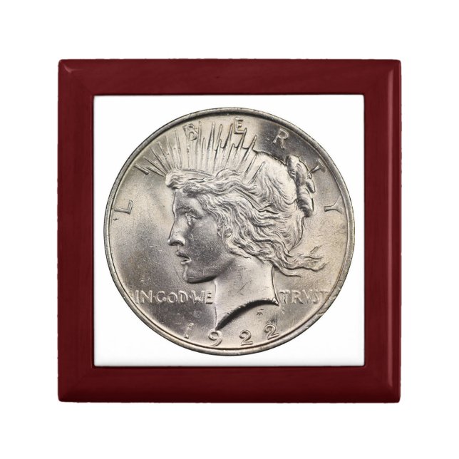 Peace Silver Dollar Gift Box (Front)