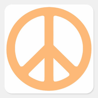 Peace Square Sticker
