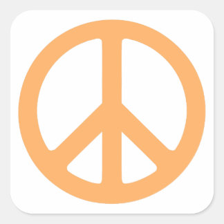 Peace Square Sticker