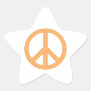 Peace Star Sticker