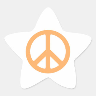 Peace Star Sticker